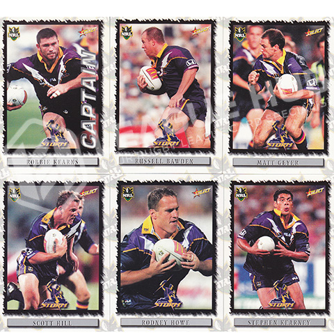 2000 Select NRL 37-45 Common Team Set Melbourne Storm