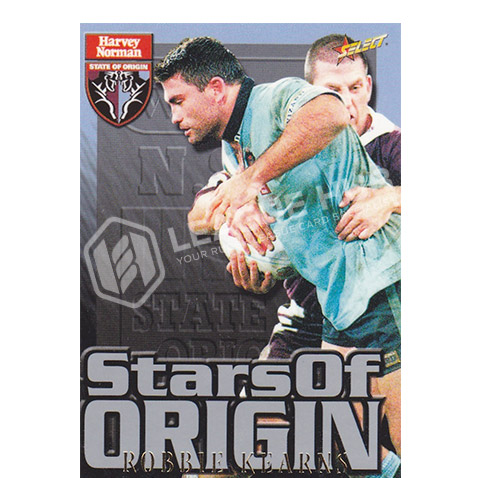 2000 Select NRL S11 Stars of Origin Robbie Kearns
