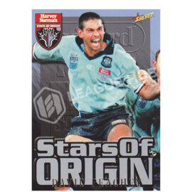 2000 Select NRL S3 Stars of Origin David Peachey