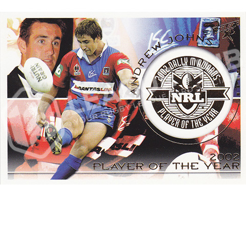 2003 Select XL DM1 Dally M Awards Andrew Johns