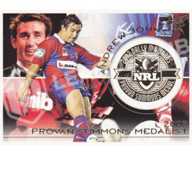 2003 Select XL DM2 Dally M Awards Andrew Johns