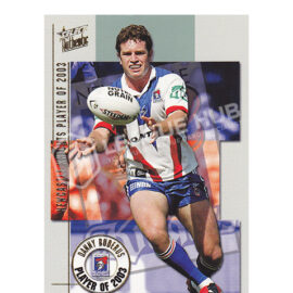 2004 Select Authentic CP5 2003 Club Player of the Year Danny Buderus