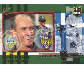 2004 Select Authentic HR2 Honour Roll Wayne Bennett