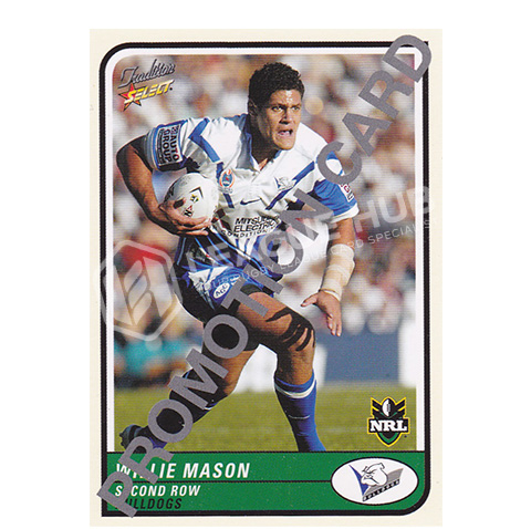 2005 Select Tradition 13 Promotional Common Card Willie Mason