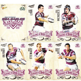 2008 Select Centenary Common Team Set Manly Sea Eagles