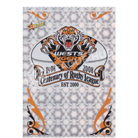 2008 Select Centenary CL16 Club Logo Wests Tigers