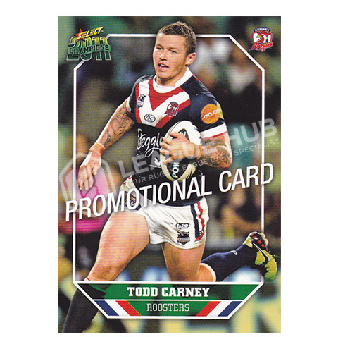 2011 Select Champions 163 Promotional Common Card Todd Carney
