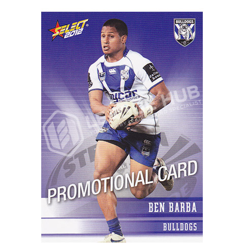 2012 Select Champions 26 Promotional Common Card Ben Barba
