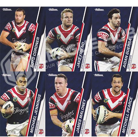 2015 ESP Traders 131-140 Common Team Set Sydney Roosters