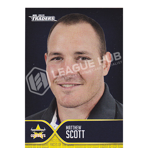 2015 ESP Traders FOTG11 Faces of the Game Matthew Scott