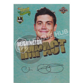 2010 Select Champions IS63 Impact Signature Chris Heighington