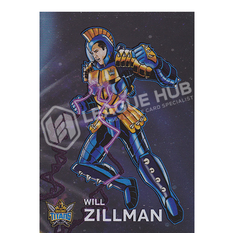 2015 ESP Traders GH6 Galactic Heroes Will Zillman