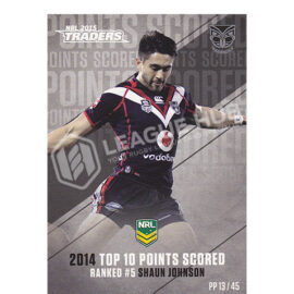 2015 ESP Traders PP13 Pieces of the Puzzle Shaun Johnson