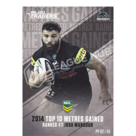2015 ESP Traders PP42 Pieces of the Puzzle Josh Mansour