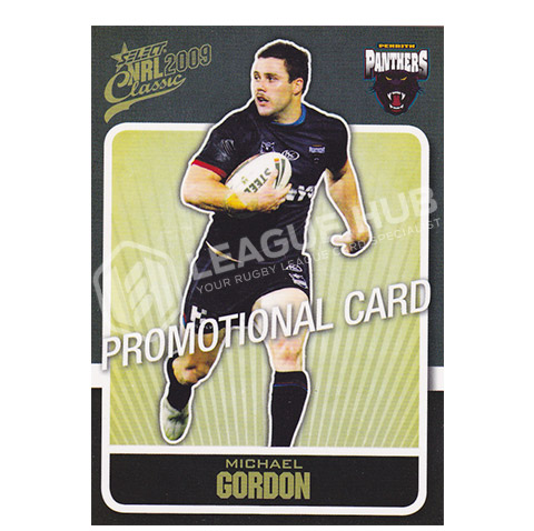 2009 Select Classic 128 Promotional Common Card Michael Gordon