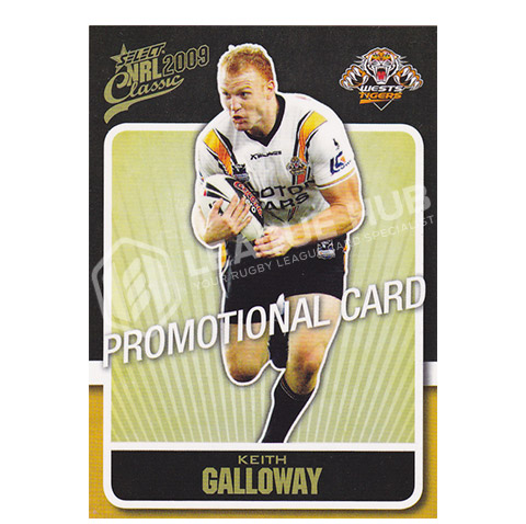 2009 Select Classic 188 Promotional Common Card Keith Galloway