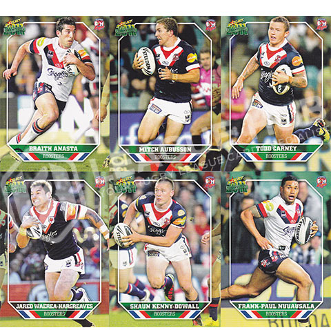 2011 Select Champions 161-172 Common Team Set Sydney Roosters
