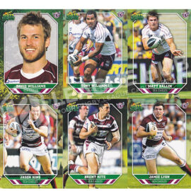 2011 Select Champions 65-76 Common Team Set Manly Sea Eagles