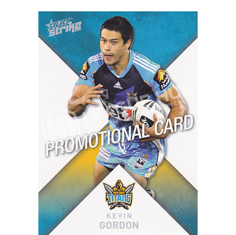 2011 Select Strike 58 Promotional Common Card Kevin Gordon