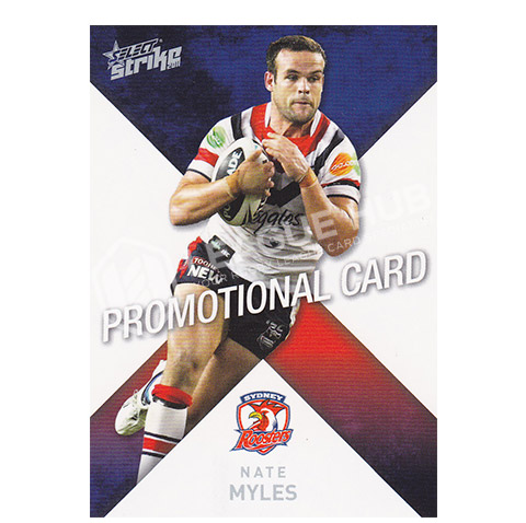 2011 Select Strike 169 Promotional Common Card Nate Myles