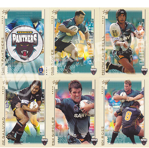 2003 Select XL 99-110 Common Team Set Penrith Panthers