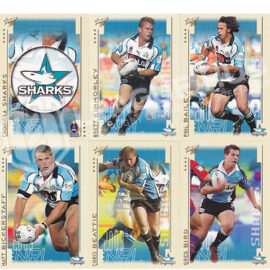 2003 Select XL 111-122 Common Team Set Cronulla Sharks