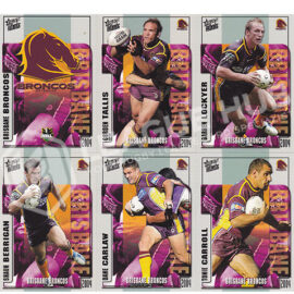 2004 Select Authentic 3-14 Common Team Set Brisbane Broncos