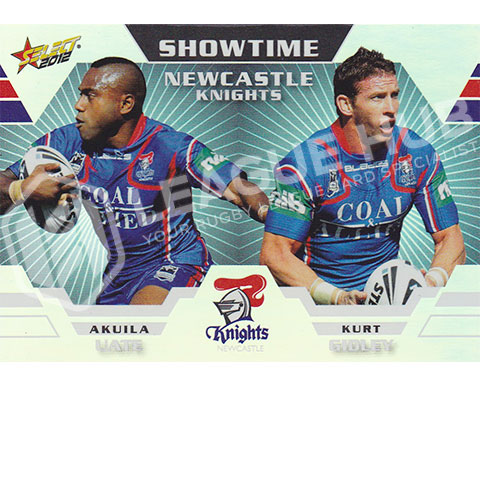 2012 Select Champions ST8 Showtime Newcastle Knights