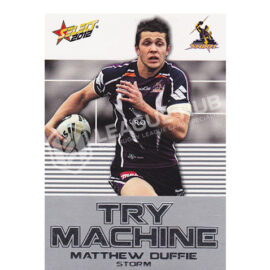 2012 Select Champions TM22 Try Machine Matthew Duffie