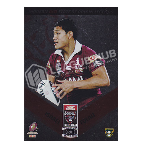 2010 Courier Mail 231 Modern State of Origin Heroes Israel Folau