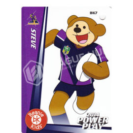 2014 ESP Power Play BK7 Beanie Kids Bag Tag Steve Melbourne Storm