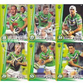 2014 ESP Power Play 27-39 Common Team Set Canberra Raiders