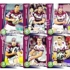 2014 ESP Power Play 66-78 Common Team Set Manly Sea Eagles