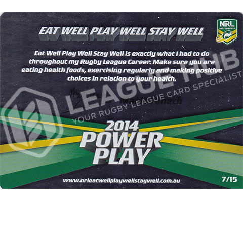 2014 ESP Power Play 7/15 One Community Card