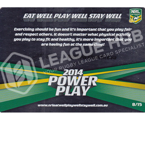 2014 ESP Power Play 8/15 One Community Card