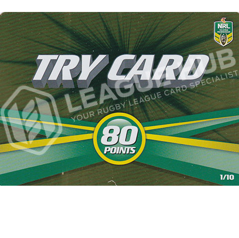 2014 ESP Power Play 1/10 Try Card 80 Points
