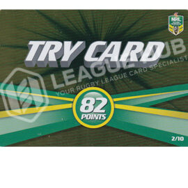 2014 ESP Power Play 2/10 Try Card 82 Points