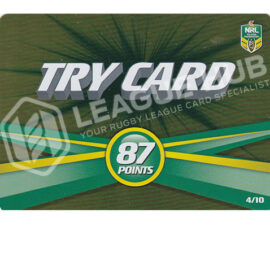 2014 ESP Power Play 4/10 Try Card 87 Points