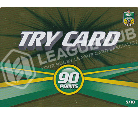 2014 ESP Power Play 5/10 Try Card 90 Points