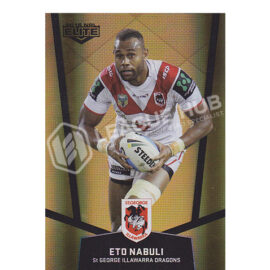 2015 ESP Elite PS113 Gold Parallel Special Eto Nabuli