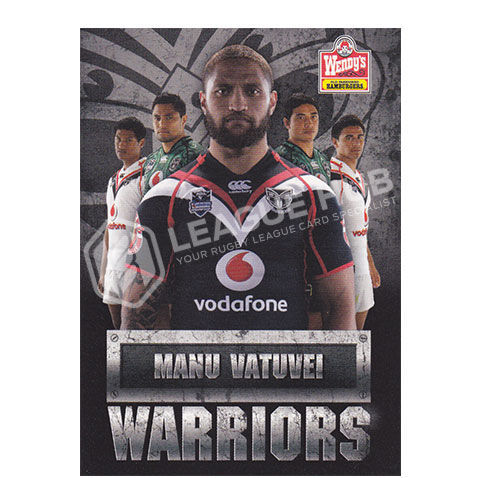 2012 Wendy's Warriors Manu Vatuvei