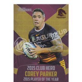 2016 ESP Traders CH1 Club Heroes Corey Parker