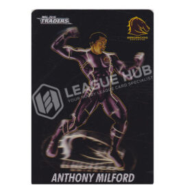 2016 ESP Traders CH1 Cyber Heroes Anthony Milford Album Card