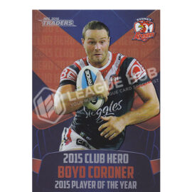 2016 ESP Traders CH27 Club Heroes Boyd Cordner