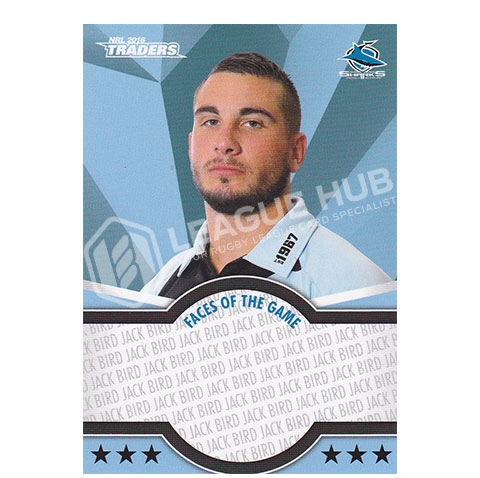 2016 ESP Traders FOTG10 Faces of the Game Jack Bird
