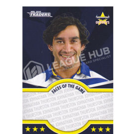 2016 ESP Traders FOTG27 Faces of the Game Johnathan Thurston