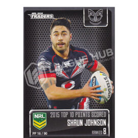 2016 ESP Traders PP16 Pieces of the Puzzle Shaun Johnson