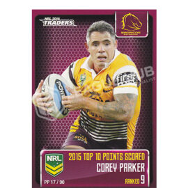 2016 ESP Traders PP17 Pieces of the Puzzle Corey Parker