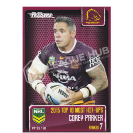 2016 ESP Traders PP33 Pieces of the Puzzle Corey Parker