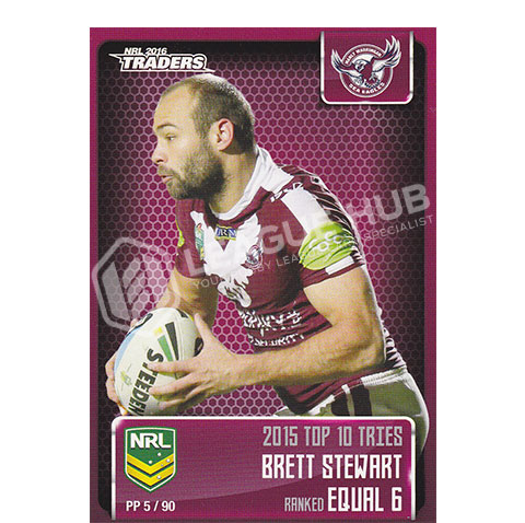 2016 ESP Traders PP5 Pieces of the Puzzle Brett Stewart